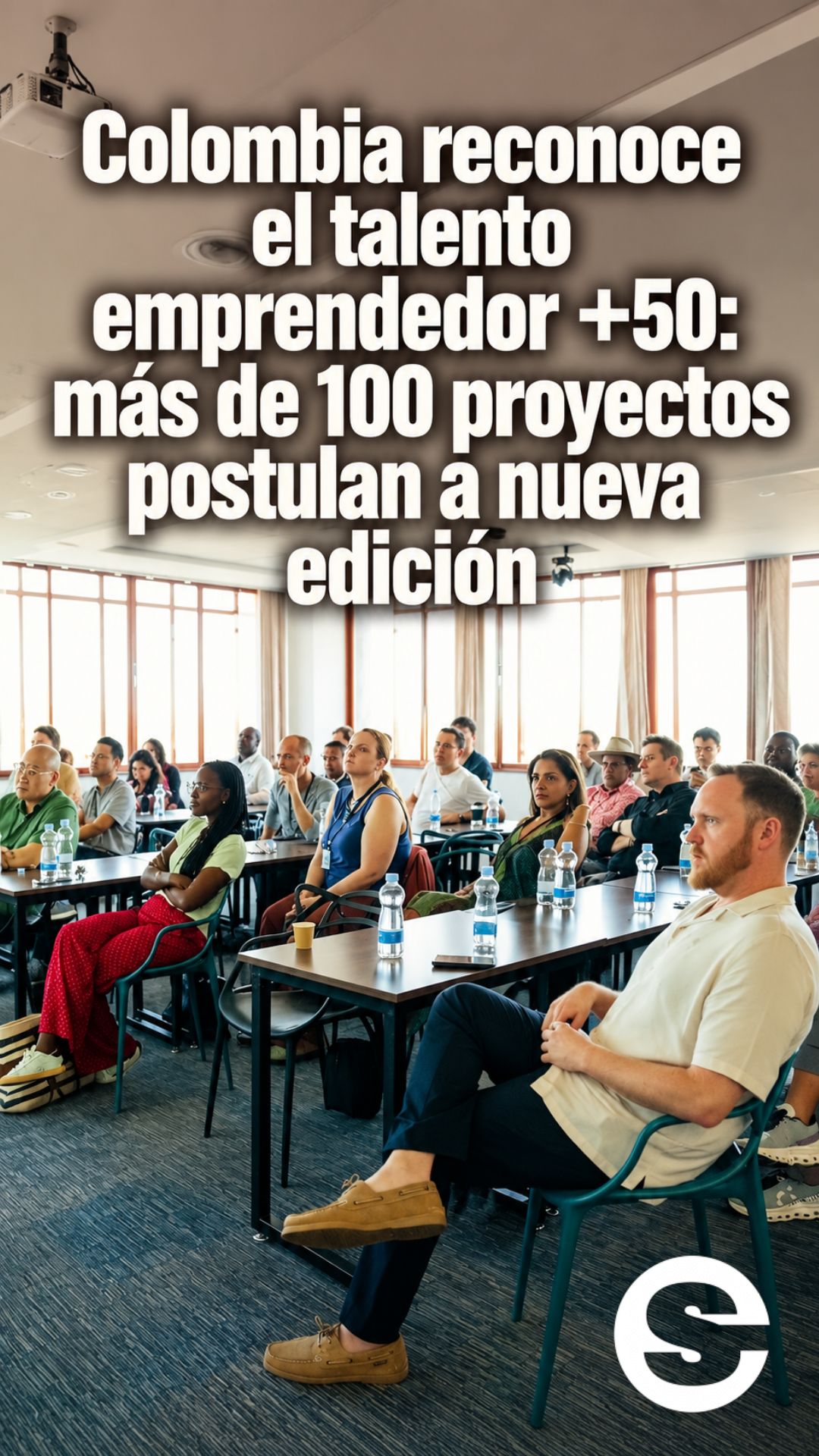 🇨🇴 💡 Colombia reconoce el talento emprendedor +50: más de 100 proyectos postulan a nueva edición.